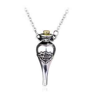 NWOT Silver Harry Potter Potion Necklace